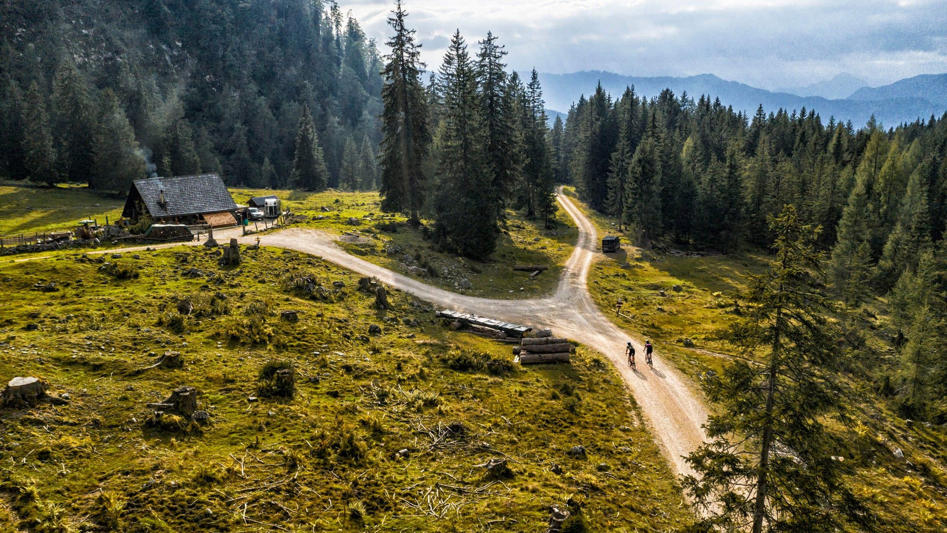 Gravel biking adventure