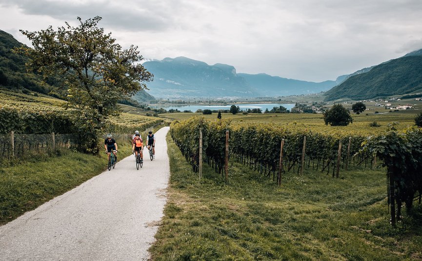 Gravelbike Urlaub in Tramin / Kalterer See