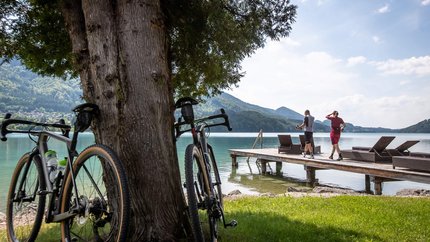 Mit Badehose und Zweifach-Kurbel © Erwin Haiden Mit Badehose und Zweifach-Kurbel