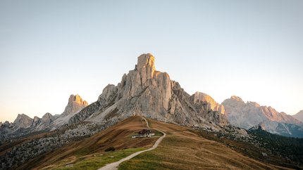Ein Blick auf die Tofane